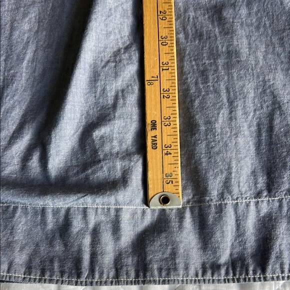 MHL Margaret Howell blue cotton chambray dress size II EUC. - Picture 11 of 11